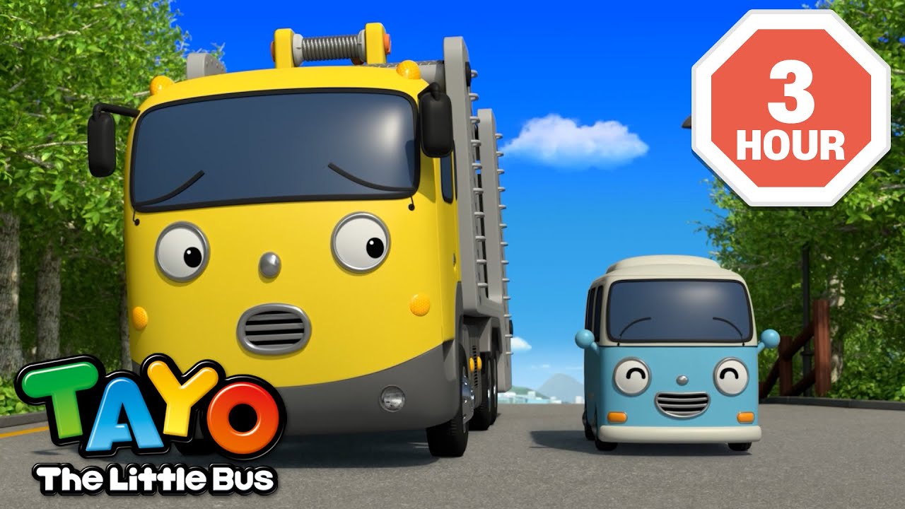 Tayo English Episode | A fun day with baby cars | Carry and Bongbong  | Tayo Episode Club