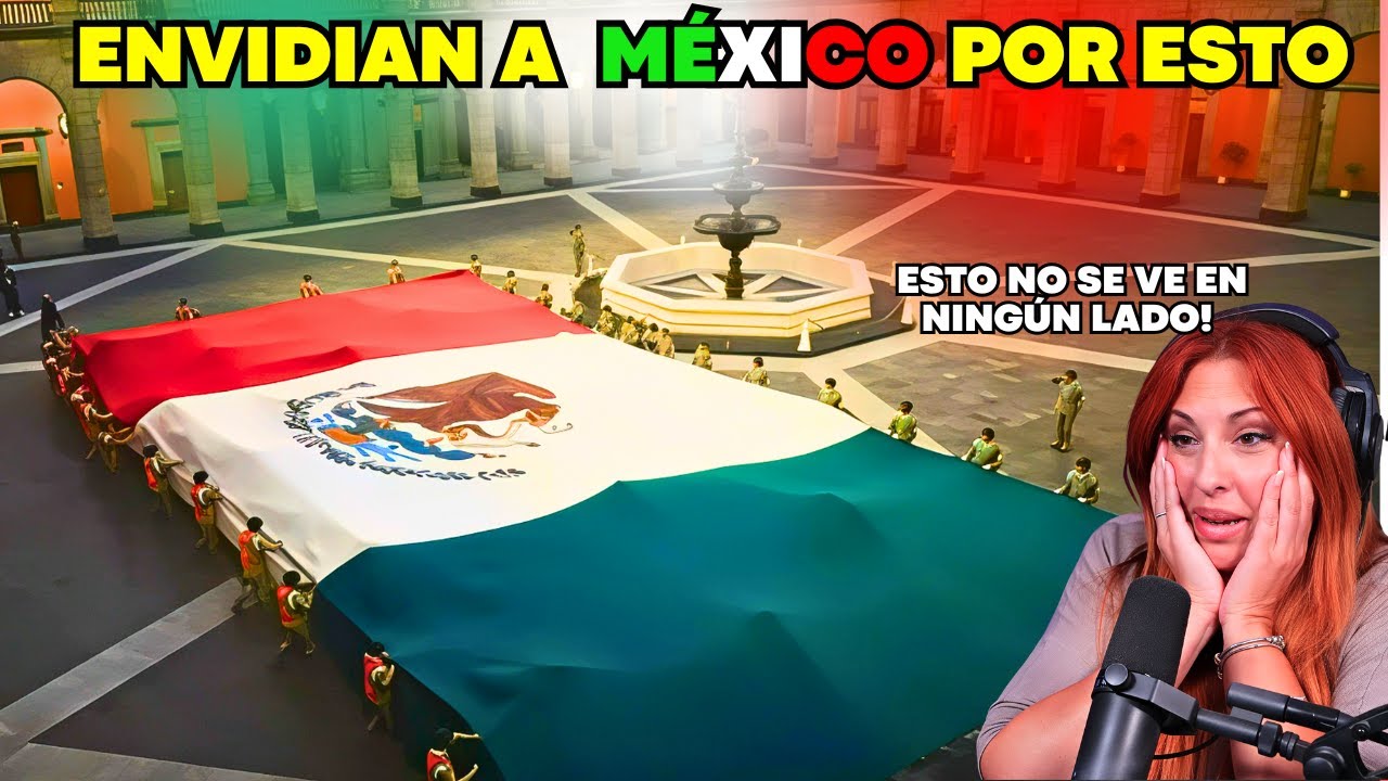 Reaccionando A SOLDADOS MEXICANOS DEFIENDEN con ORGULLO la BANDERA 🇲🇽 | CECI DOVER reacciona