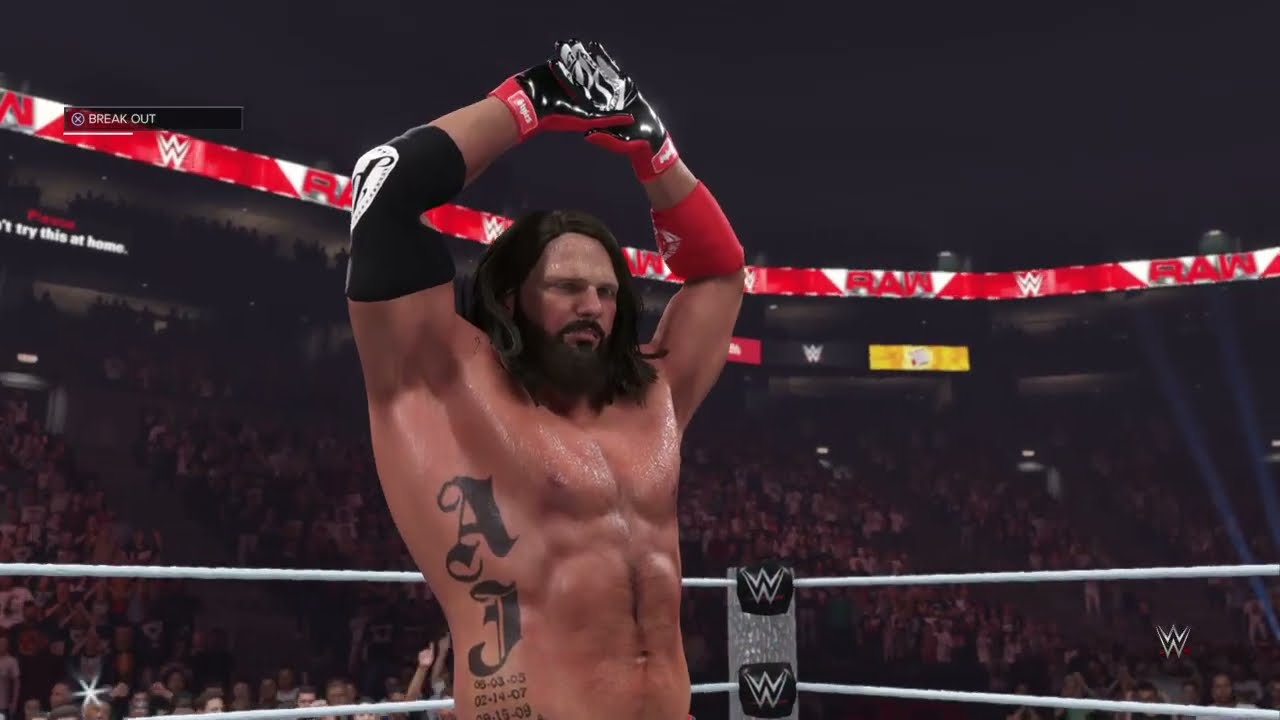 WWE 2K24 - Aj Styles vs Dominik Mysterio