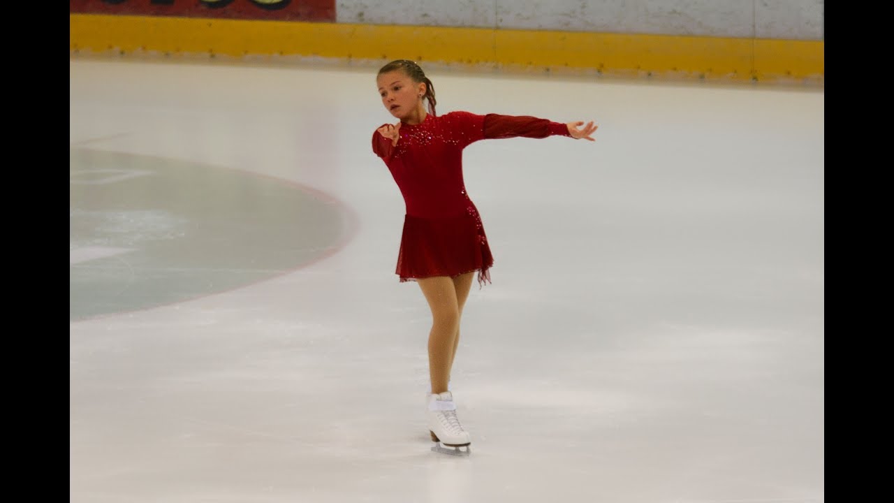 Eiskunstlauf Kür von Elisa Zwingerpokal 2017 [AK9 Dresden]