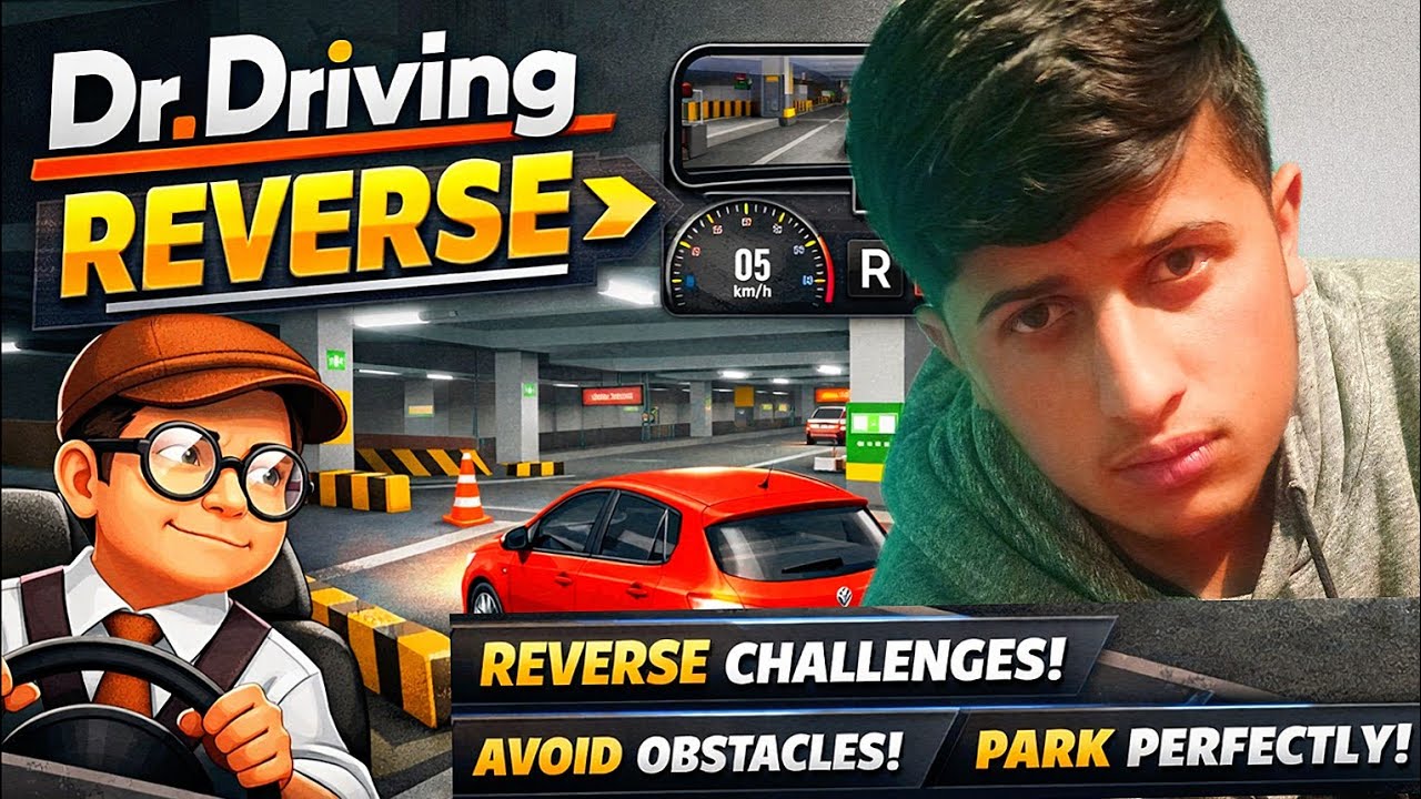 AAJ PURA GAME REVERSE MEIN KHELA 😱 | PRO SKILL TEST 🚗