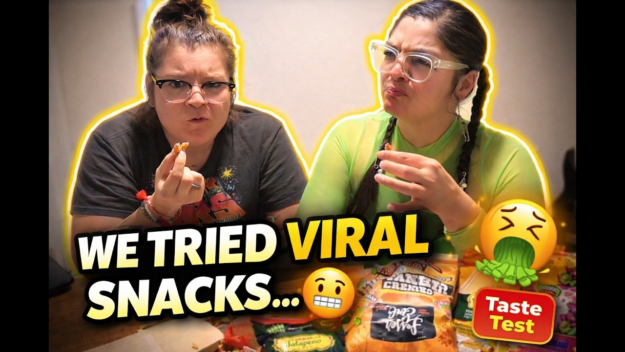 WE TRIED THESE SNACKS… 😳