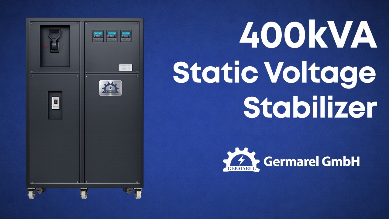 400kVA ST-GER Static Voltage Regulator/Stabilizer for St. Lucia Project