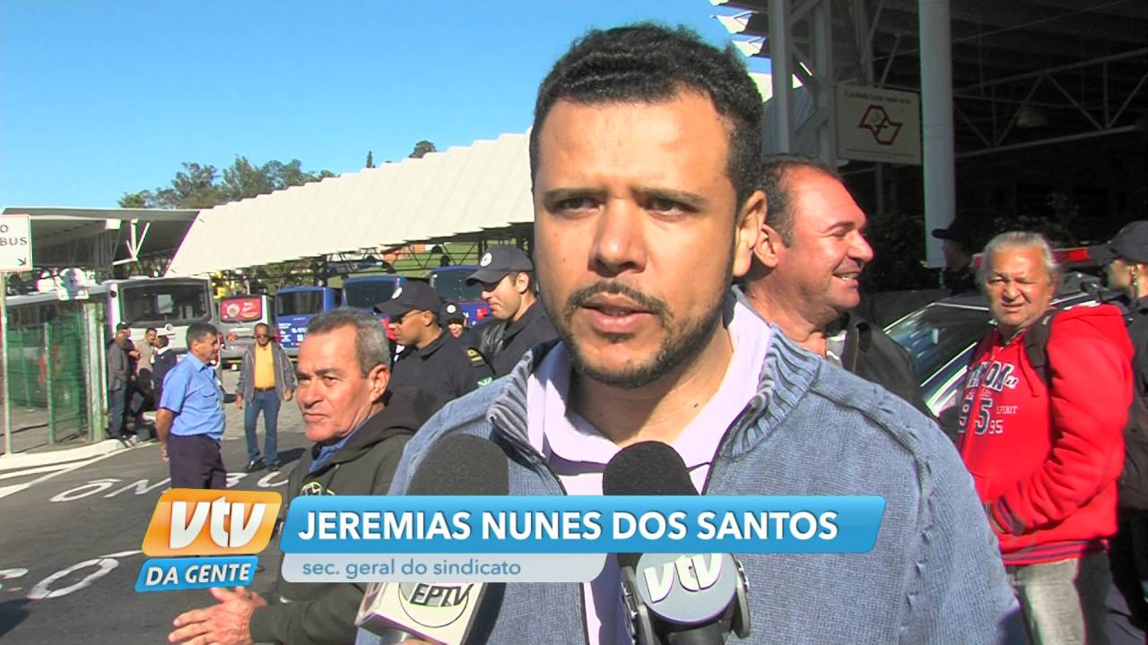 Funcionários do transporte público paralisam atividades em Valinhos