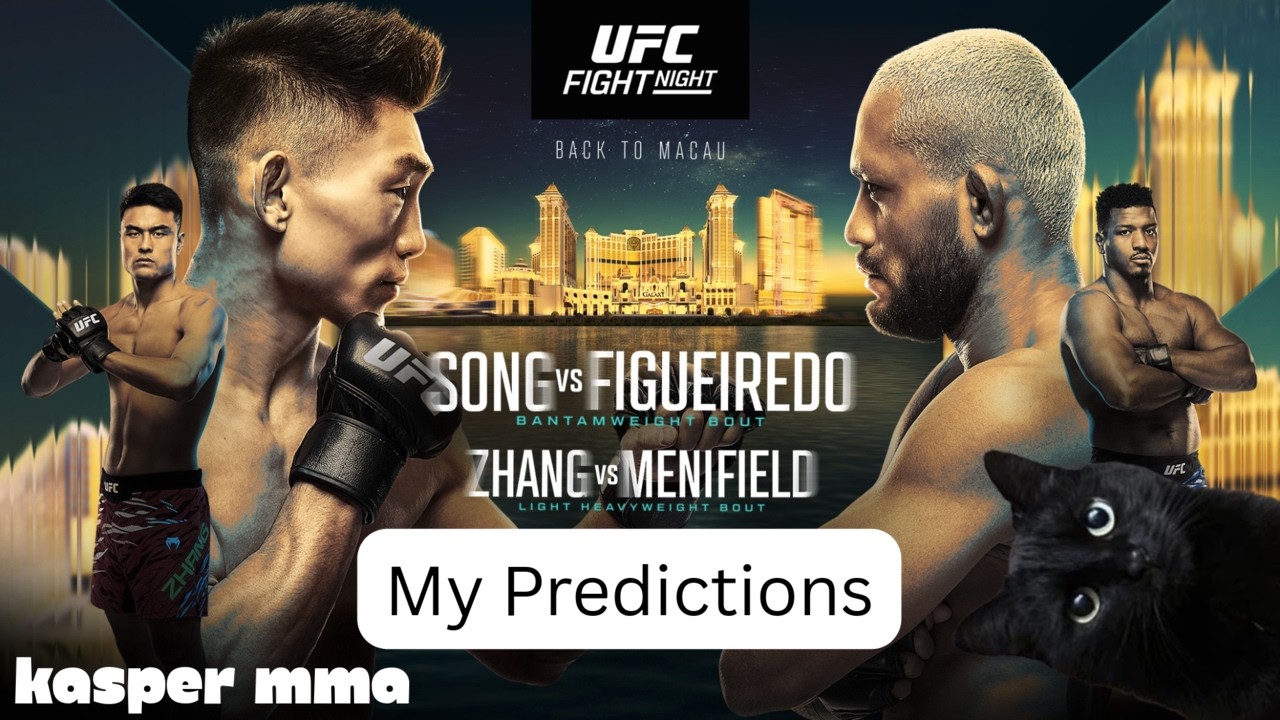 My Predictions and Betting Tips for UFC Macau: Song Figueirdo (Full Card Predictions)