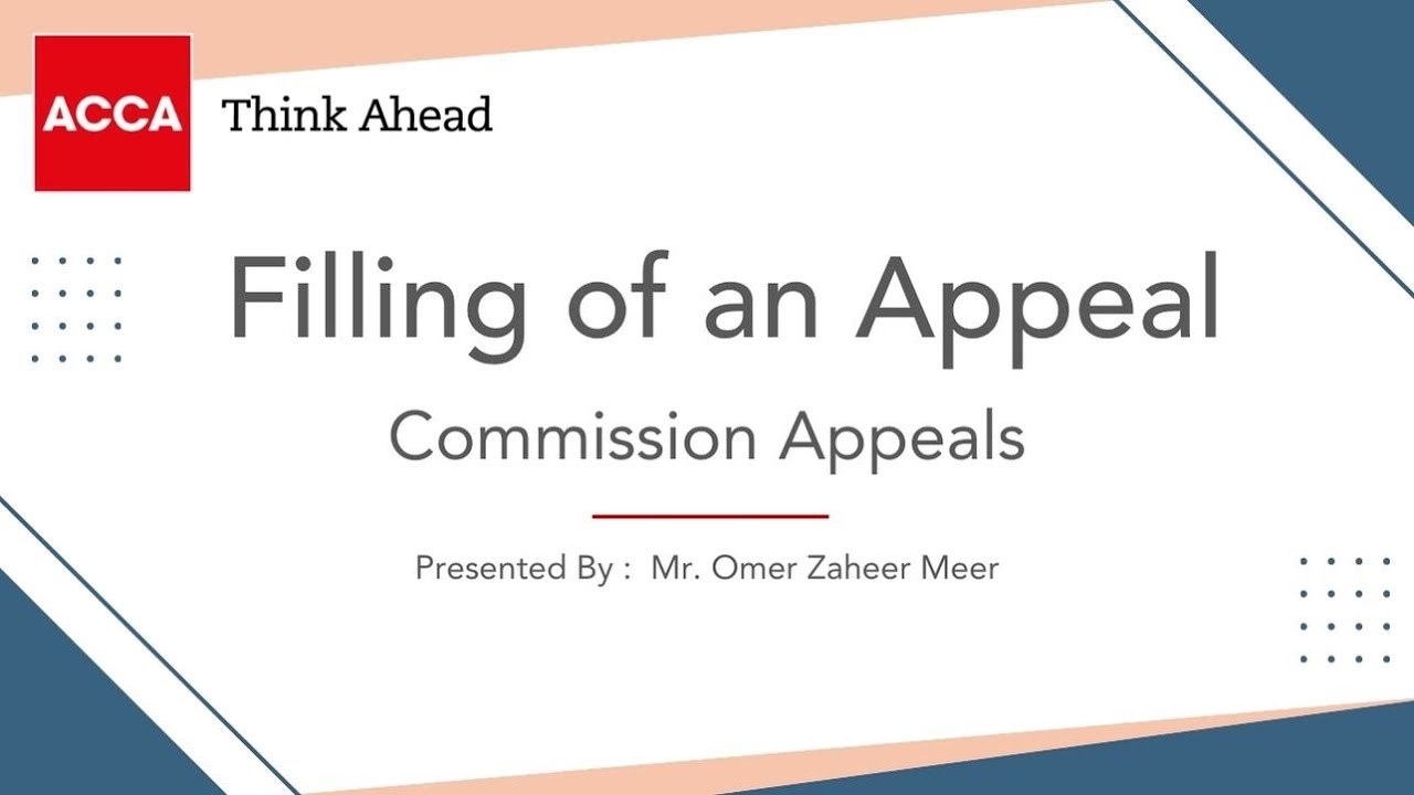 Filing an Appeal to Commissioner Appeals | Step-by-Step Guide