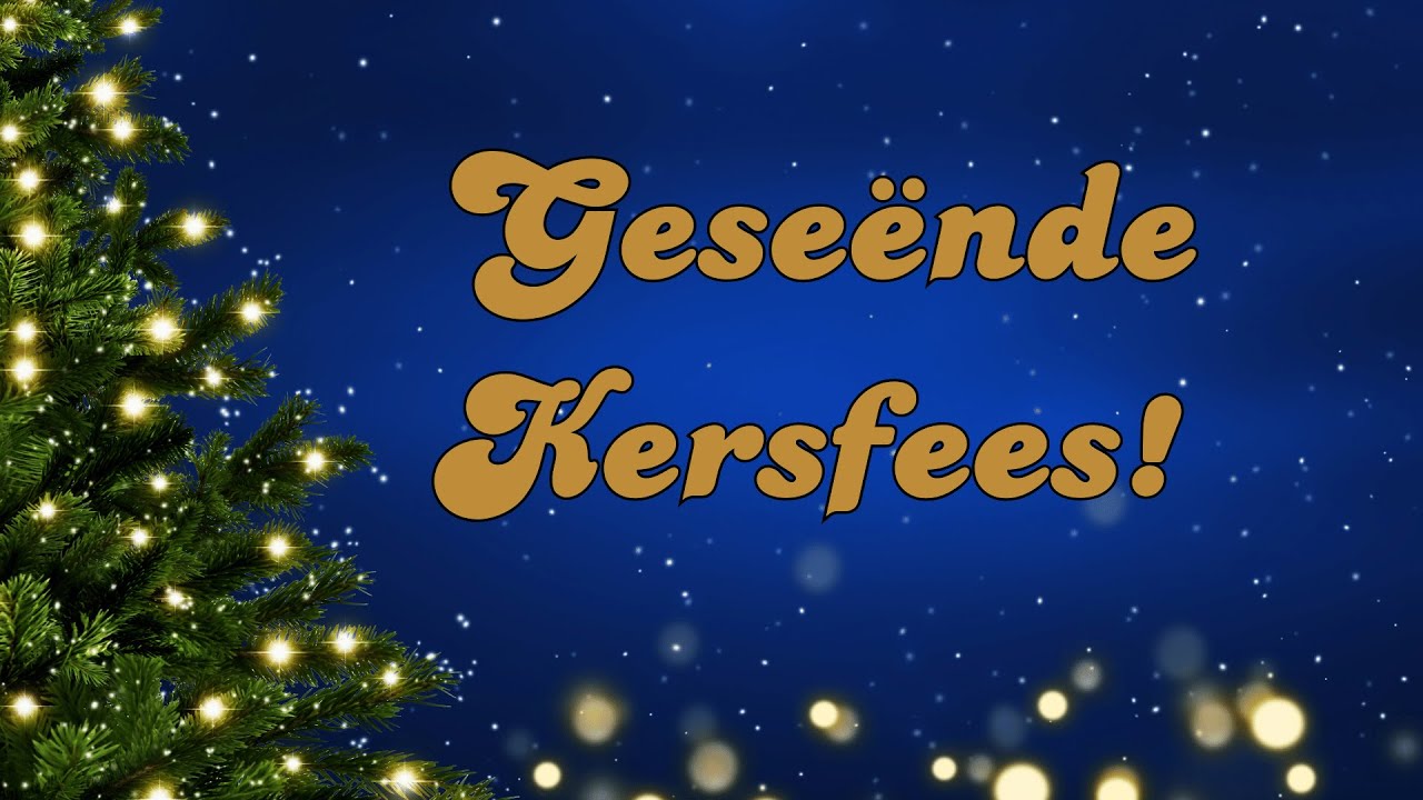 Geseënde Kersfees 2025! Mag vrede en liefde jou vind!