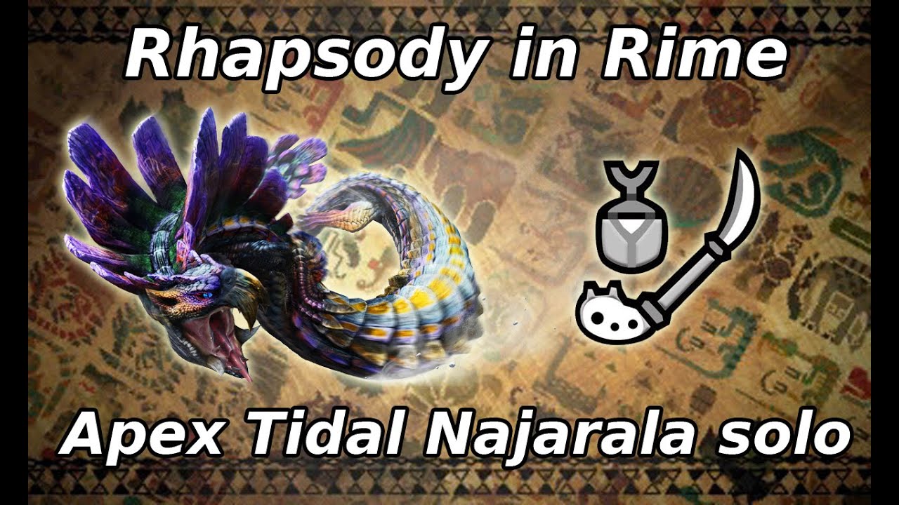 MH4U G3★ Apex Tidal Najarala solo - 6'55''66