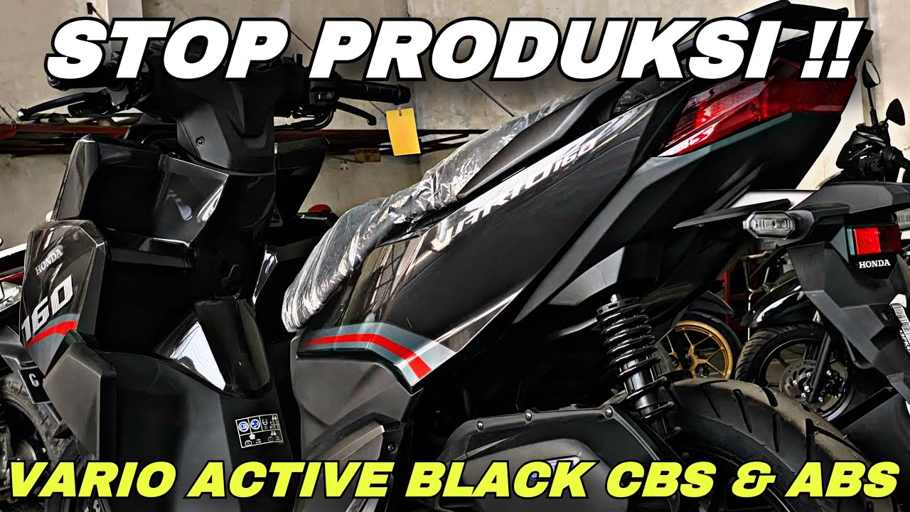 VARIO 160 YANG STOP PRODUKSI GA BAKALAN BISA DIPESEN LAGI ‼️