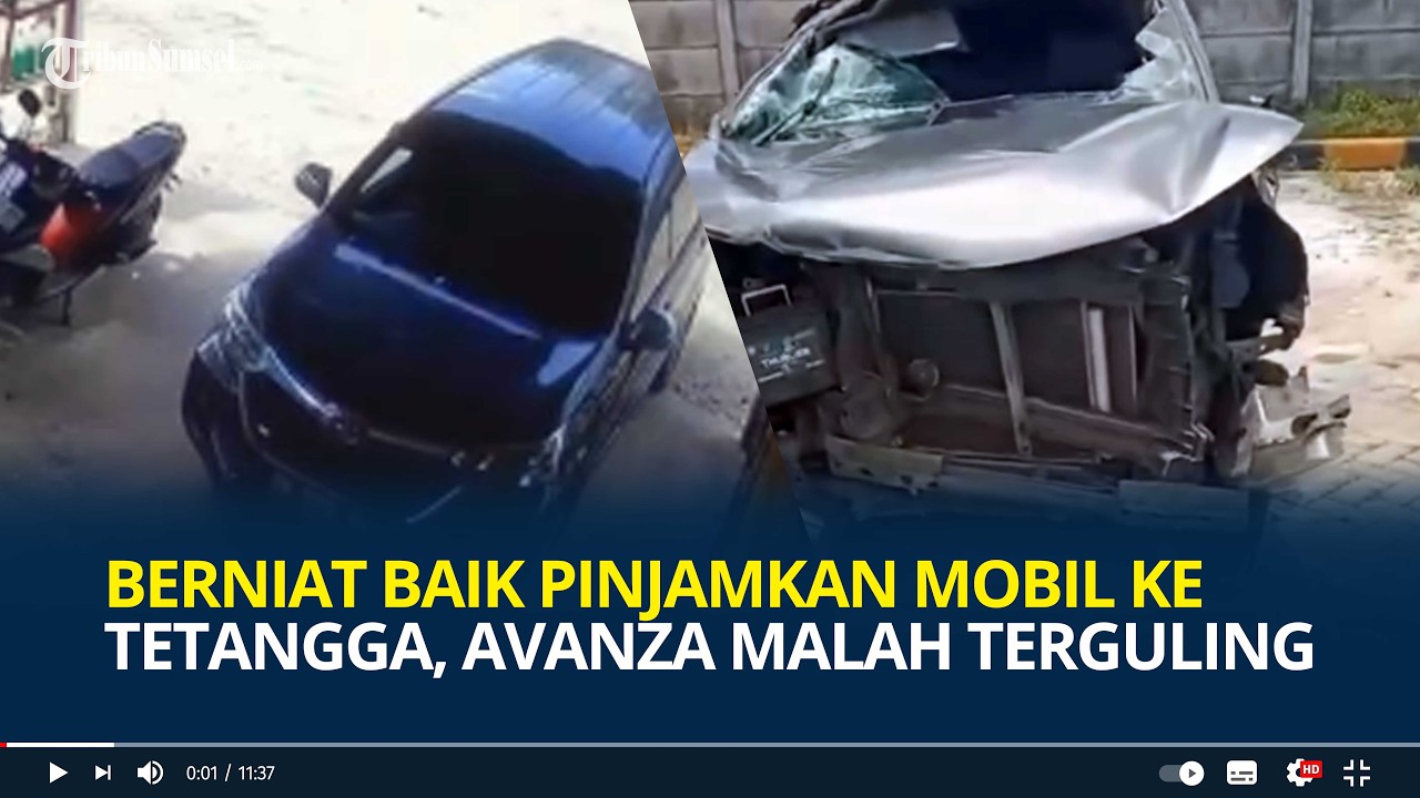 Berniat Baik Pinjamkan Mobil ke Tetangga, Avanza Malah Terguling di Tol, Pemilik Tuntut Ganti Rugi