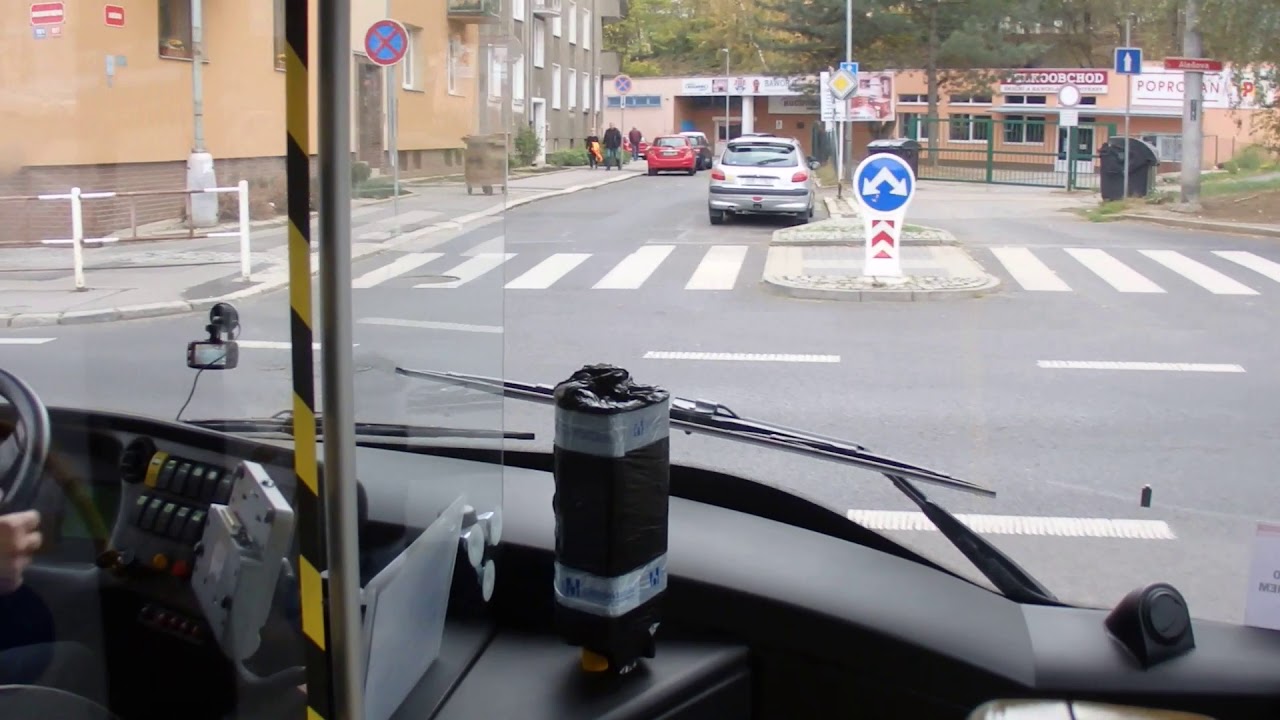 MHD Ústí nad Labem: Jízda linkou 60 (1/2)