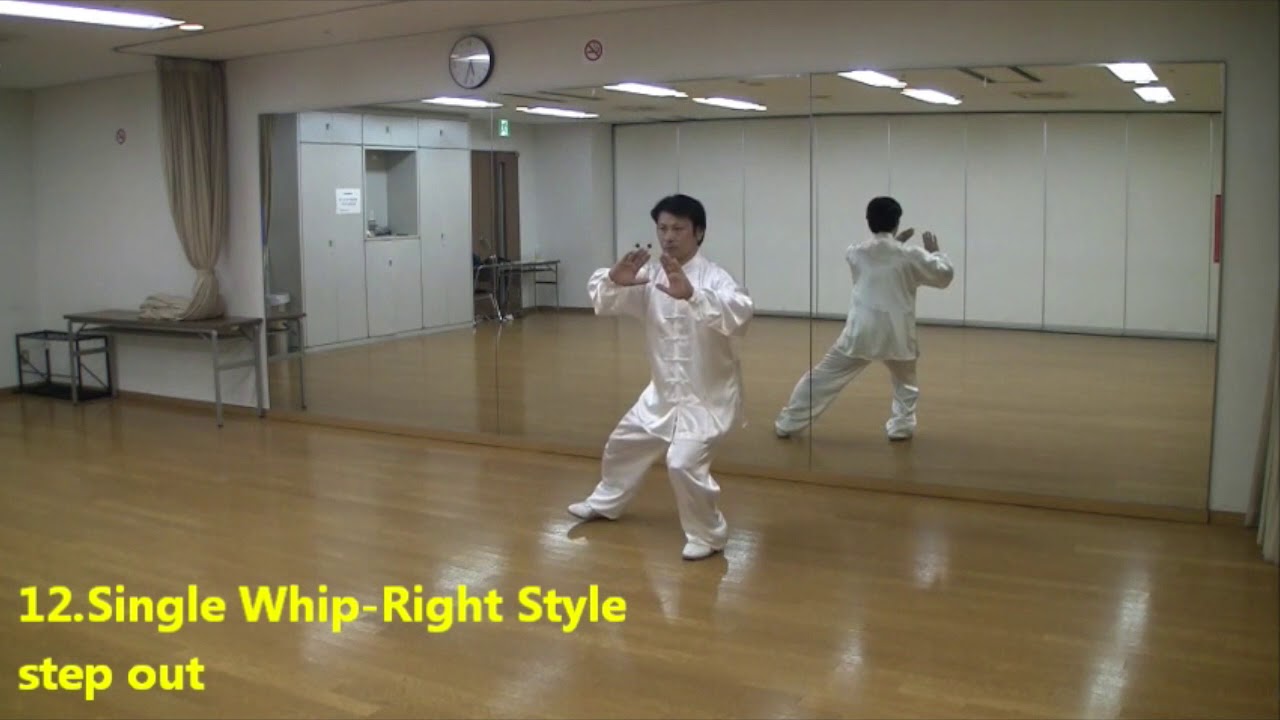 42-forms Tai Chi Chuan  　form11〜13 　English subtitles