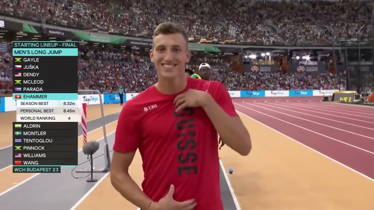 Men's Long Jump Final Budapest【World Athletics Championships 2023】