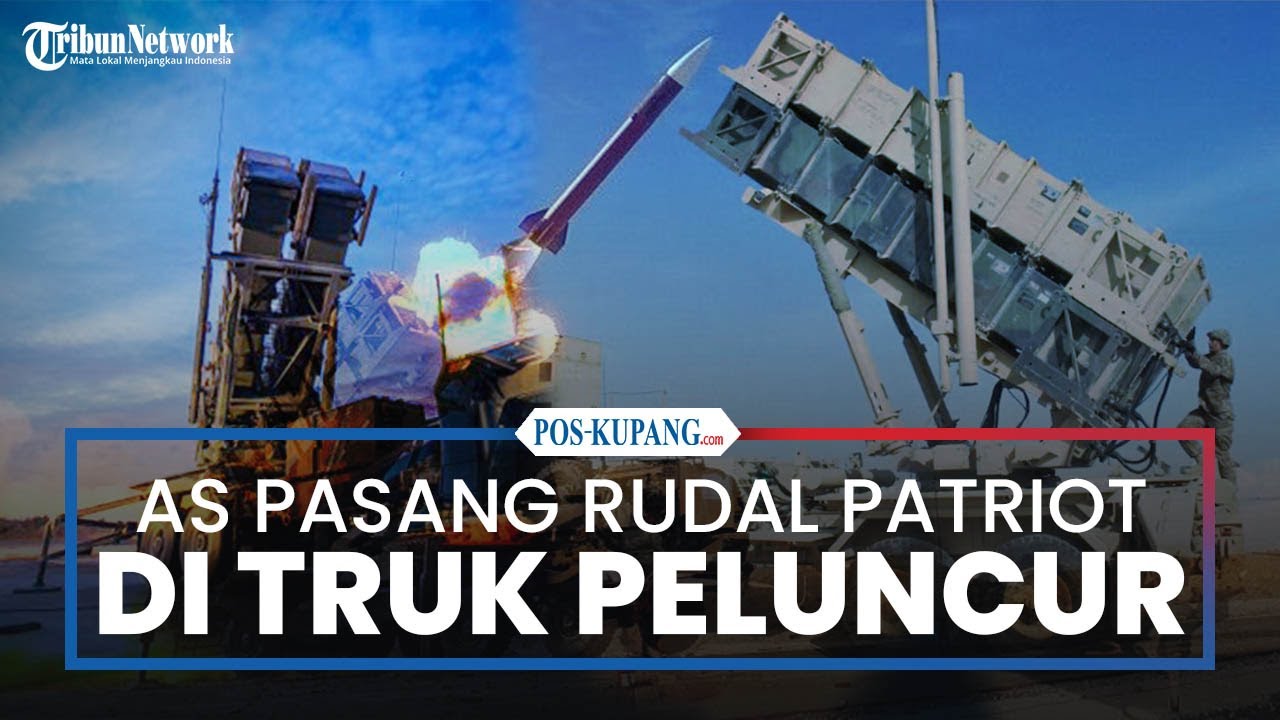 Pasukan AS Pasang Rudal Patriot di Truk Peluncur di Pangkalan Udara  Al-Udeid Qatar