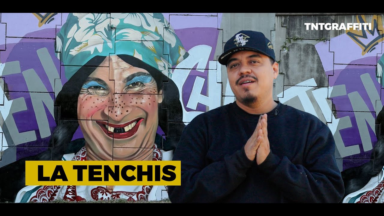 Homenaje a La Tenchis: Un Mural que Celebra su Trayectoria en El Salvador @tenchiscelibertv241