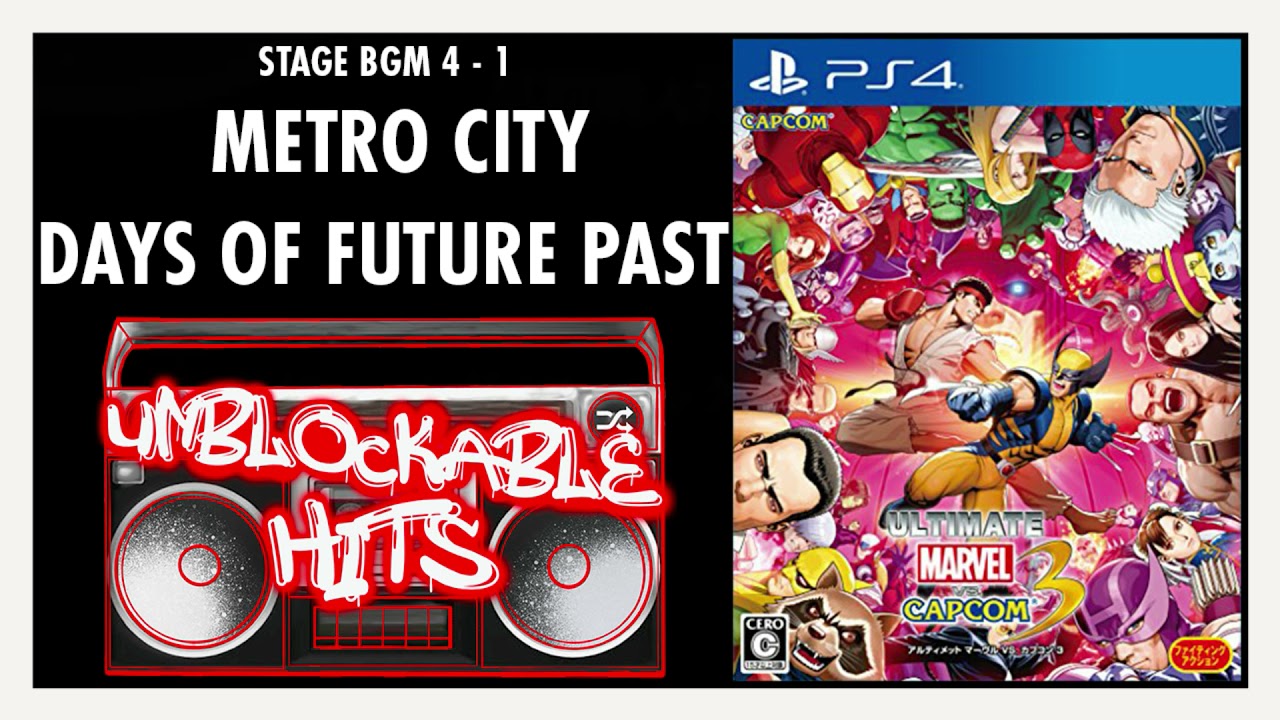 Metro City / Days Of Future Past 1 - Ultimate Marvel Vs Capcom 3