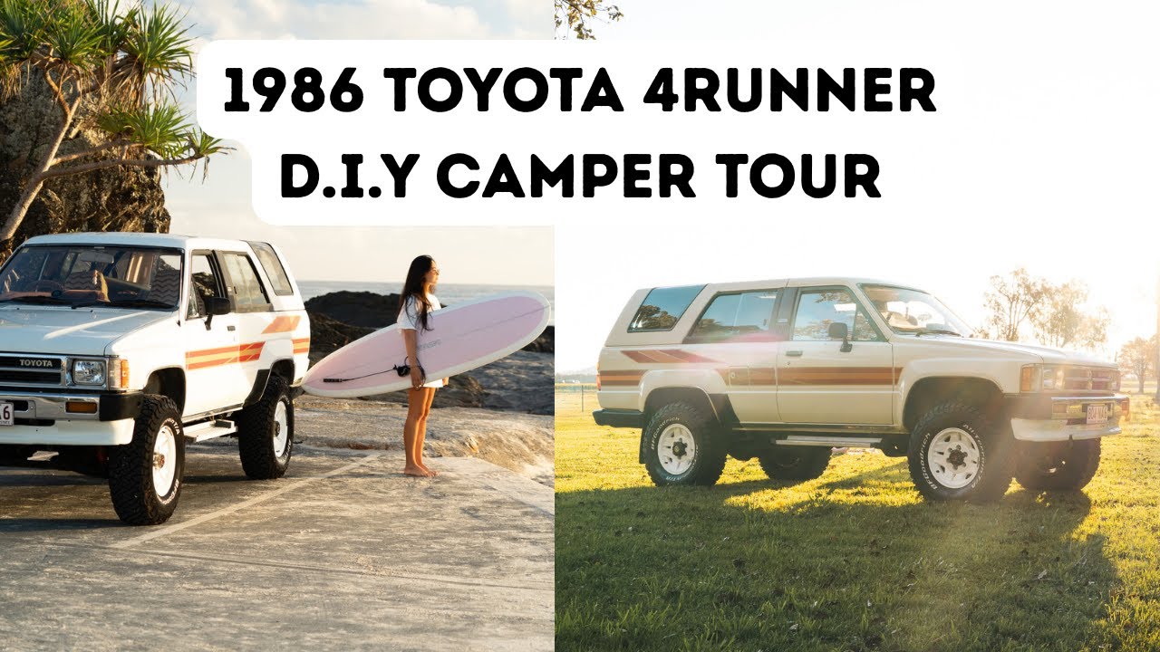 Полноприводный кемпер-тур — наш Toyota 4Runner 1986 года