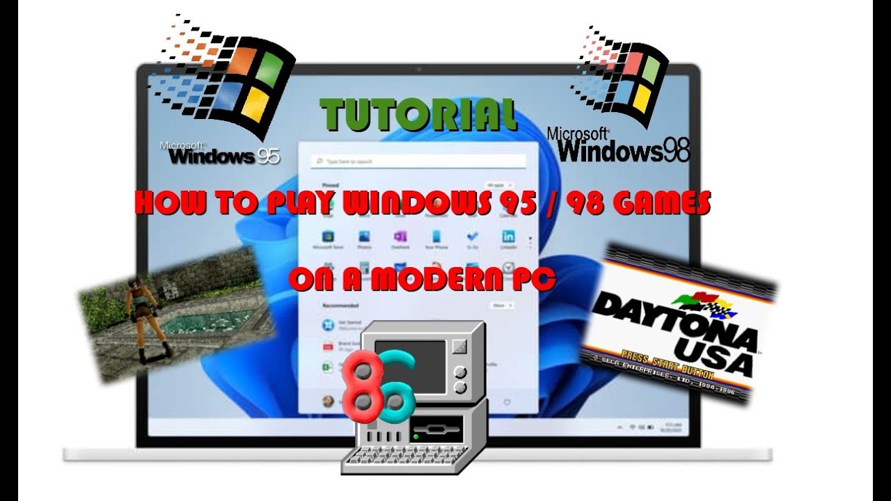 How to play Windows 95/98 Games / Programs on a Modern PC Tutorial (2022)