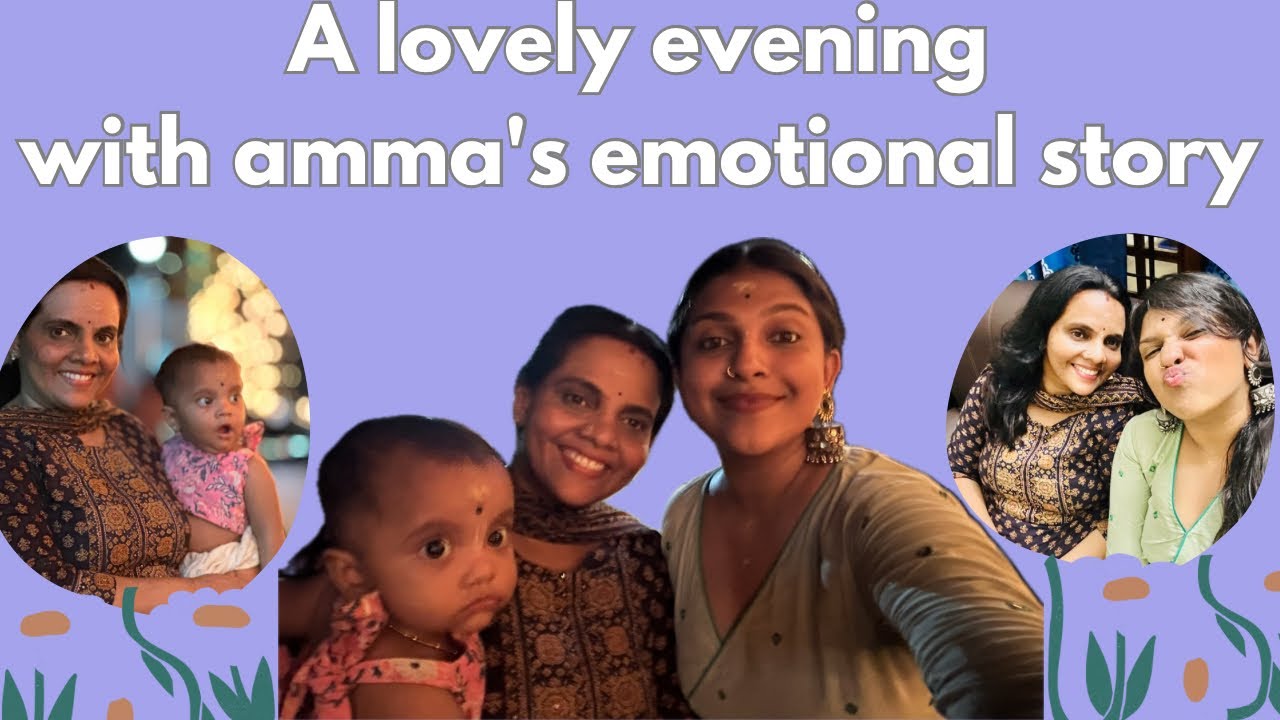 A lovely evening with amma andpaalu 🥺❤️ Amma's emotional stories 🥺 | FamilyVlog | Arya | Aadhya