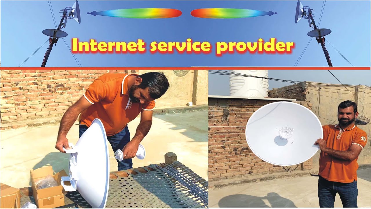 Long Range Wireless WiFi Provider | Rocket Dish 30Dbi  350MB+ Data Travel