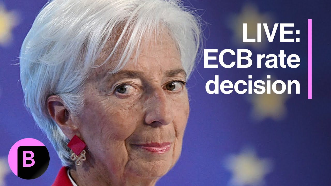 ECB Leaves Rates Unchanged | Christine Lagarde's News Conference