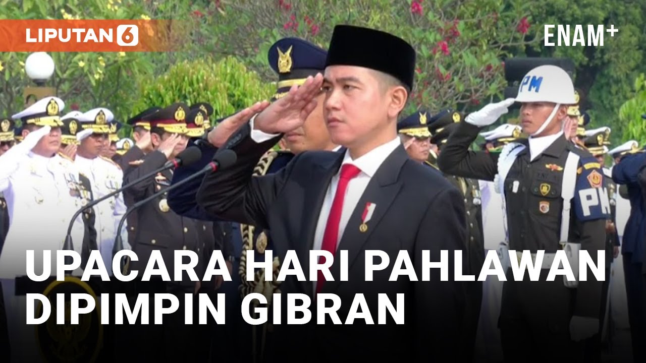 Gibran Pimpin Upacara Peringatan Hari Pahlawan | Liputan6