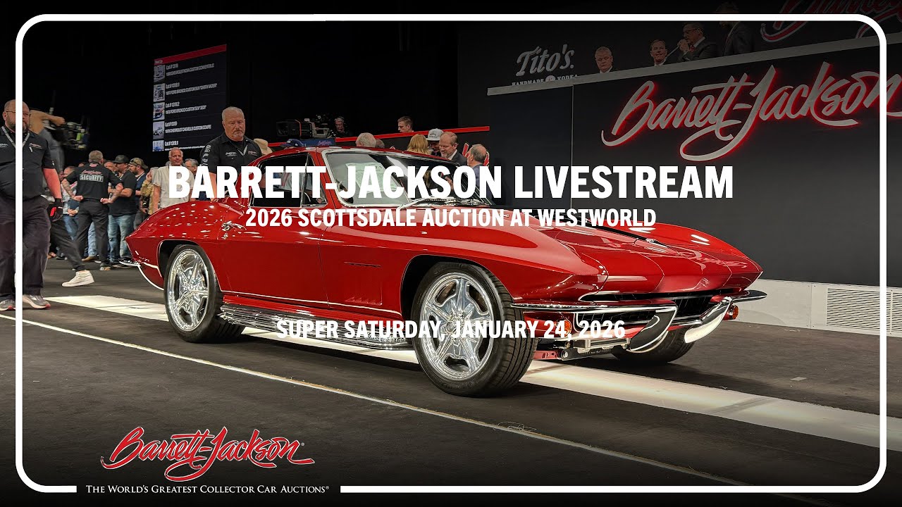 LIVE // SUPER SATURDAY 2026 SCOTTSDALE AUCTION LIVESTREAM // SATURDAY, JANUARY 24, 2026
