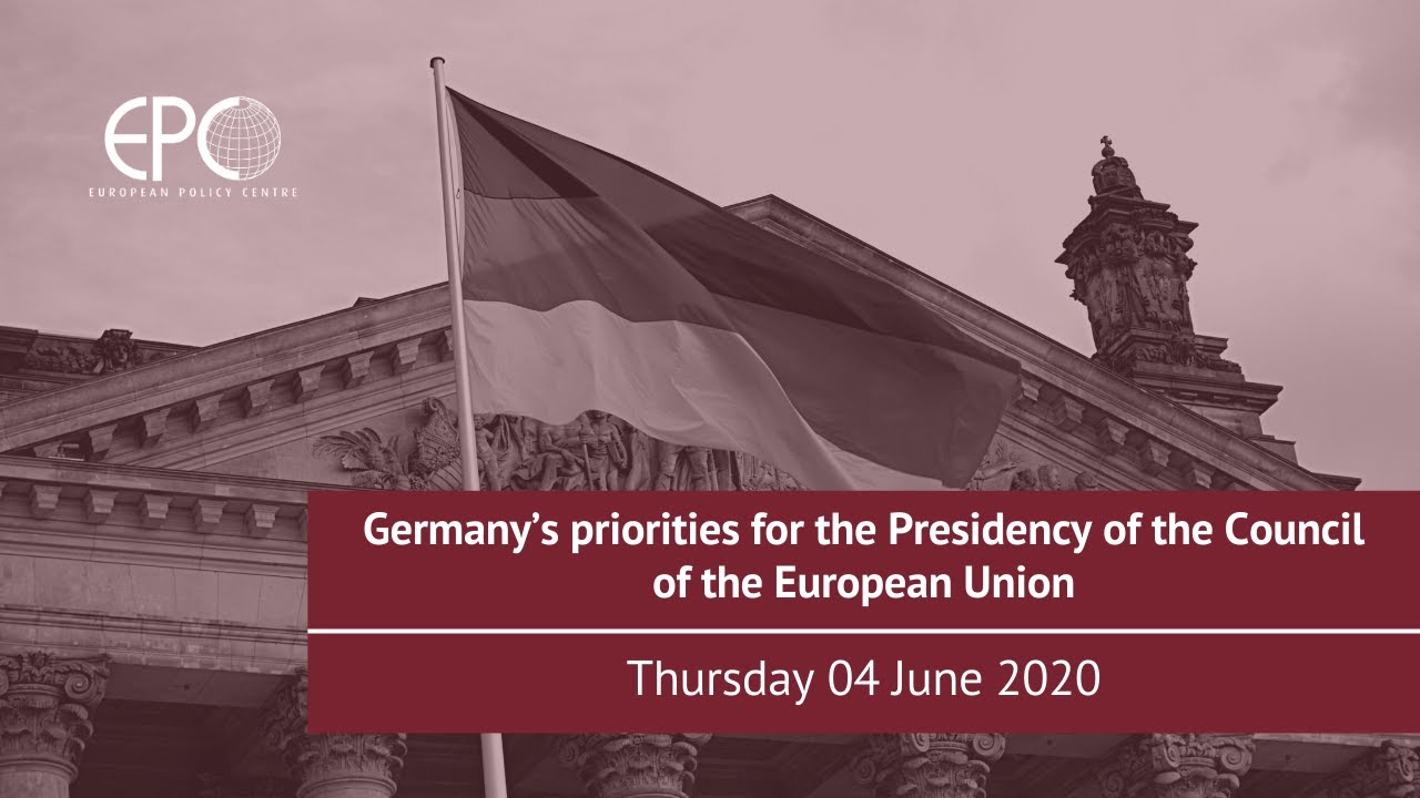Germany&rsquo;s priorities for the Presidency of the Council of the European Union