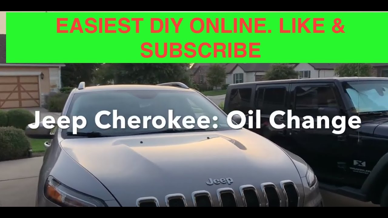 Как поменять #Jeep #Cherokee: #замена #масла в #двигателе на варианте #2.4L!