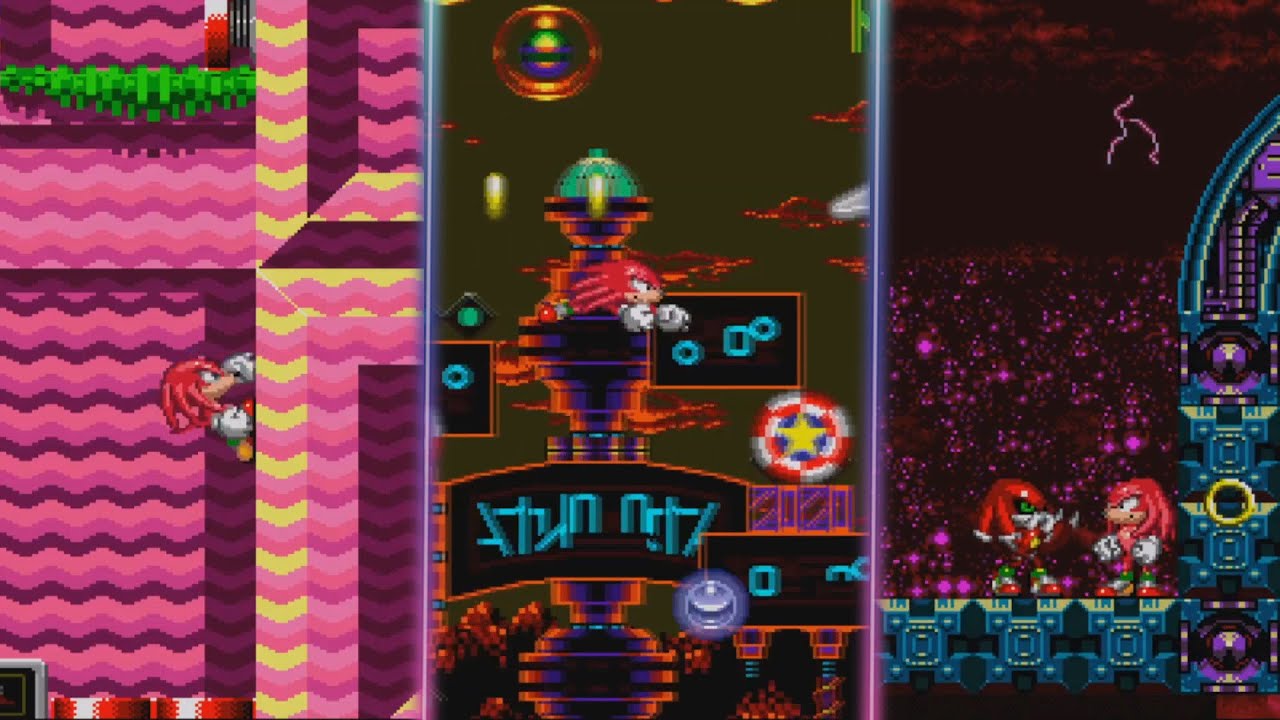 Sonic: Knuckles in Sonic CD full