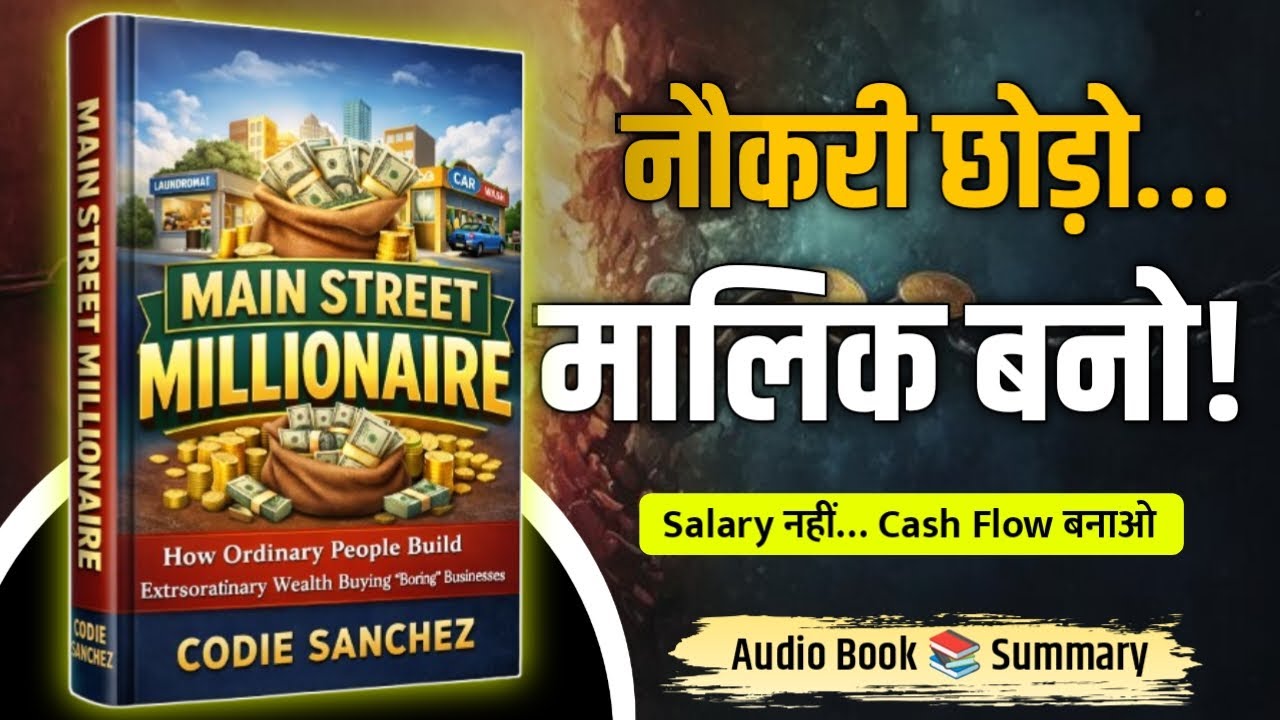नौकरी छोड़कर करोड़पति बनने का Secret | Main Street Millionaire Hindi | Passive Income Mindset