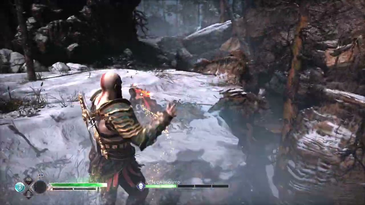 God of War PS5 - The Stranger Blades of Chaos/Whirling Storm Loop - No Damage - Give me God of War+