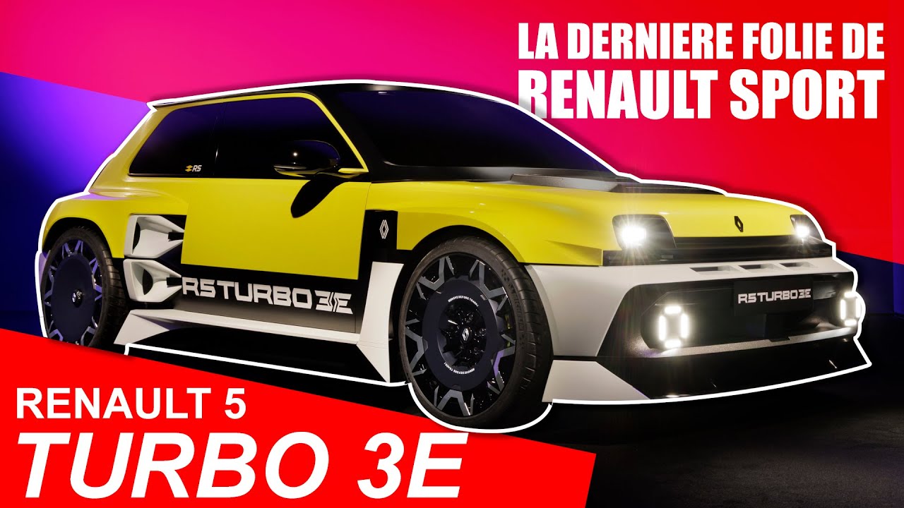 RENAULT 5 Turbo 3E : la Supercar française que tout le monde va s'arracher !