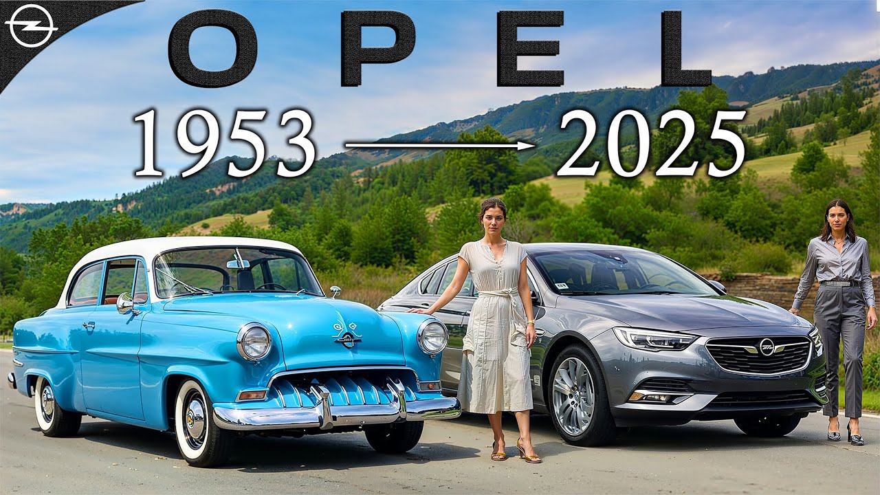 OPEL Large Family Car Evolution – From (1953–Present)
