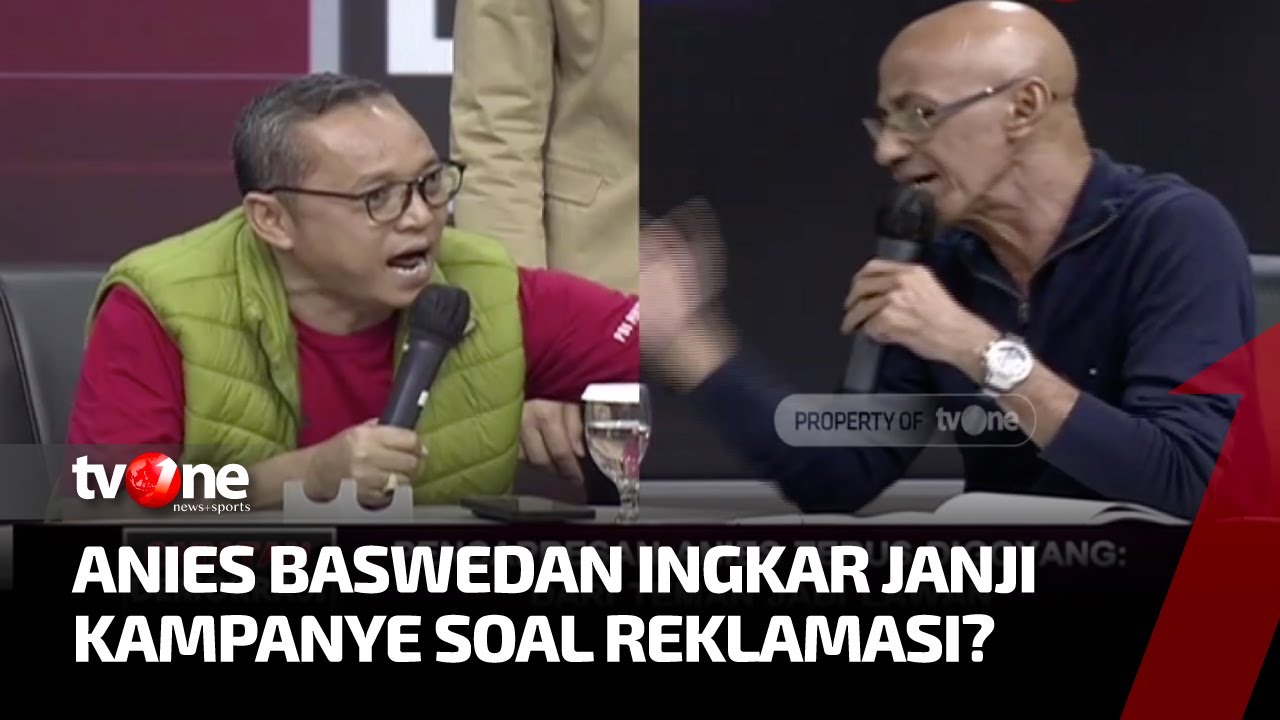 DEBAT PANAS! Deddy Sitorus vs Geisz Chalifah Soal Pulau Reklamasi | Catatan Demokrasi tvOne