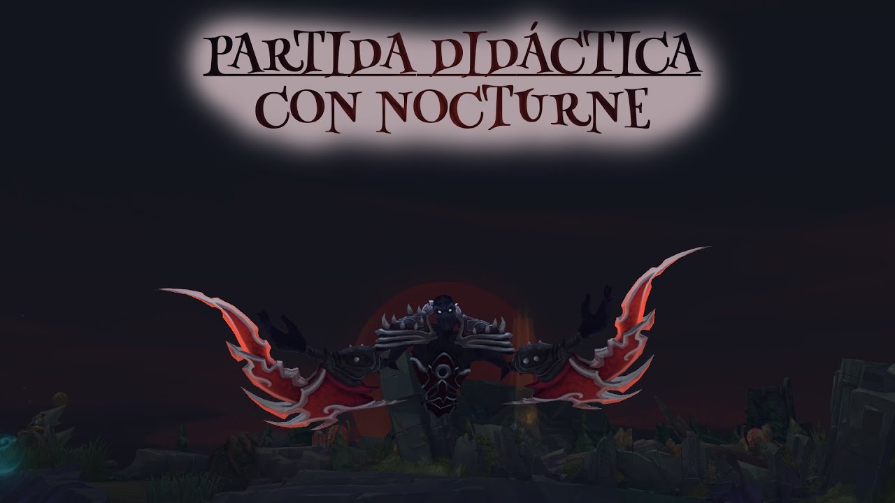 PARTIDA DIDÁCTICA con NOCTURNE - Con explicaciones de microgame, macrogame y otros consejos