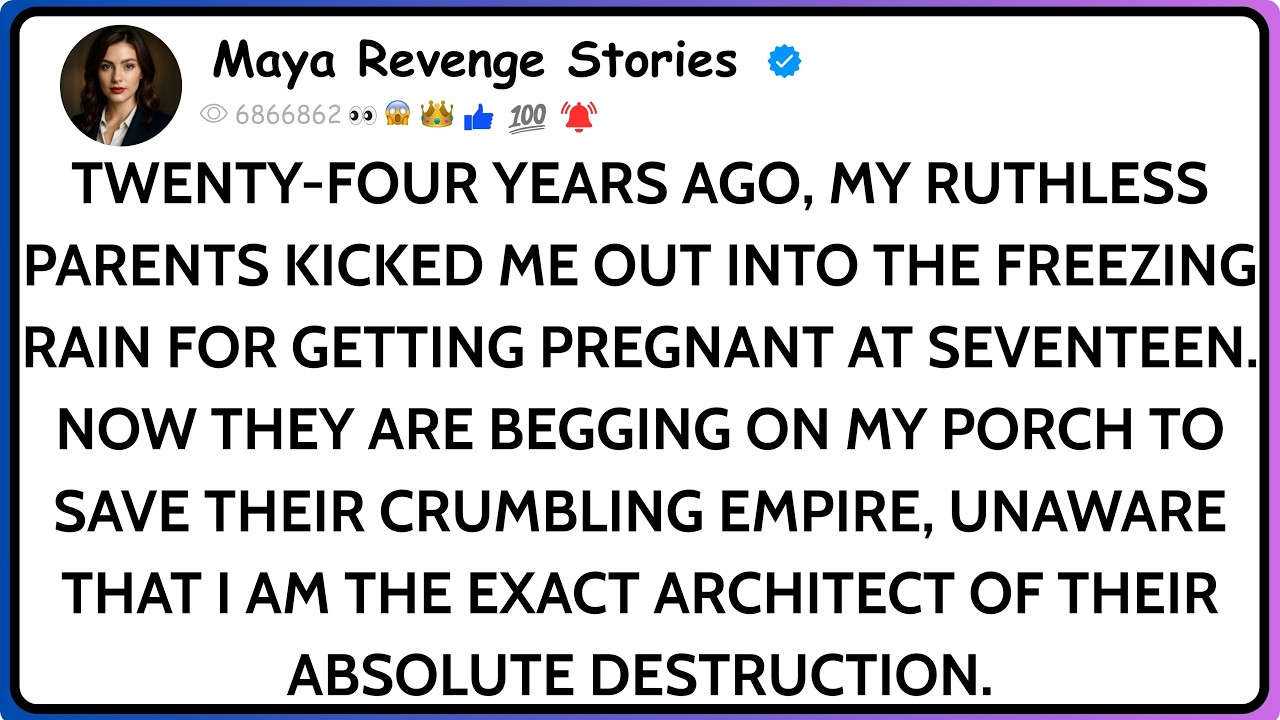 My Parents Threw Me Out At 17 For Getting Pregnant—24 Years Later They Came Begging At My Door…