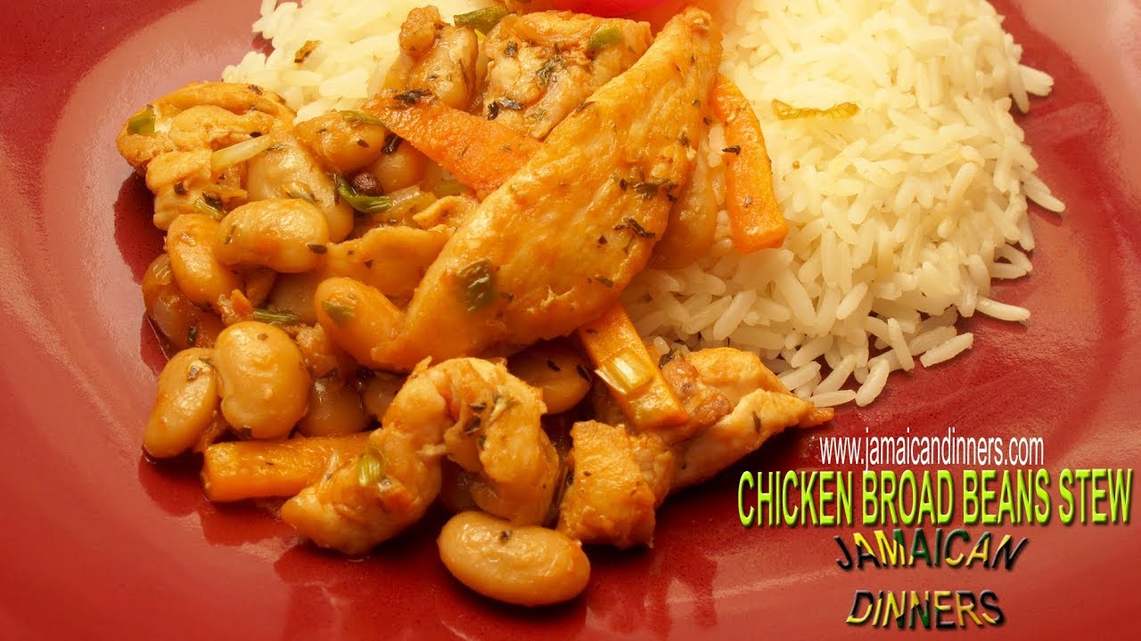 CHICKEN BROAD BEANS STEW: MiQuel Marvin Samuels Brand New Recipe