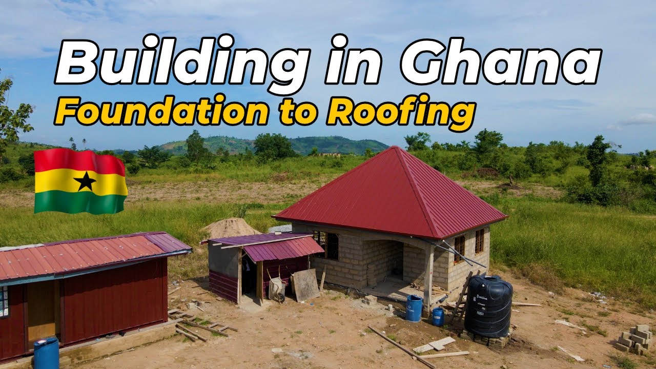 Building a Minimal 1 Bedroom Self Contained House in Ghana