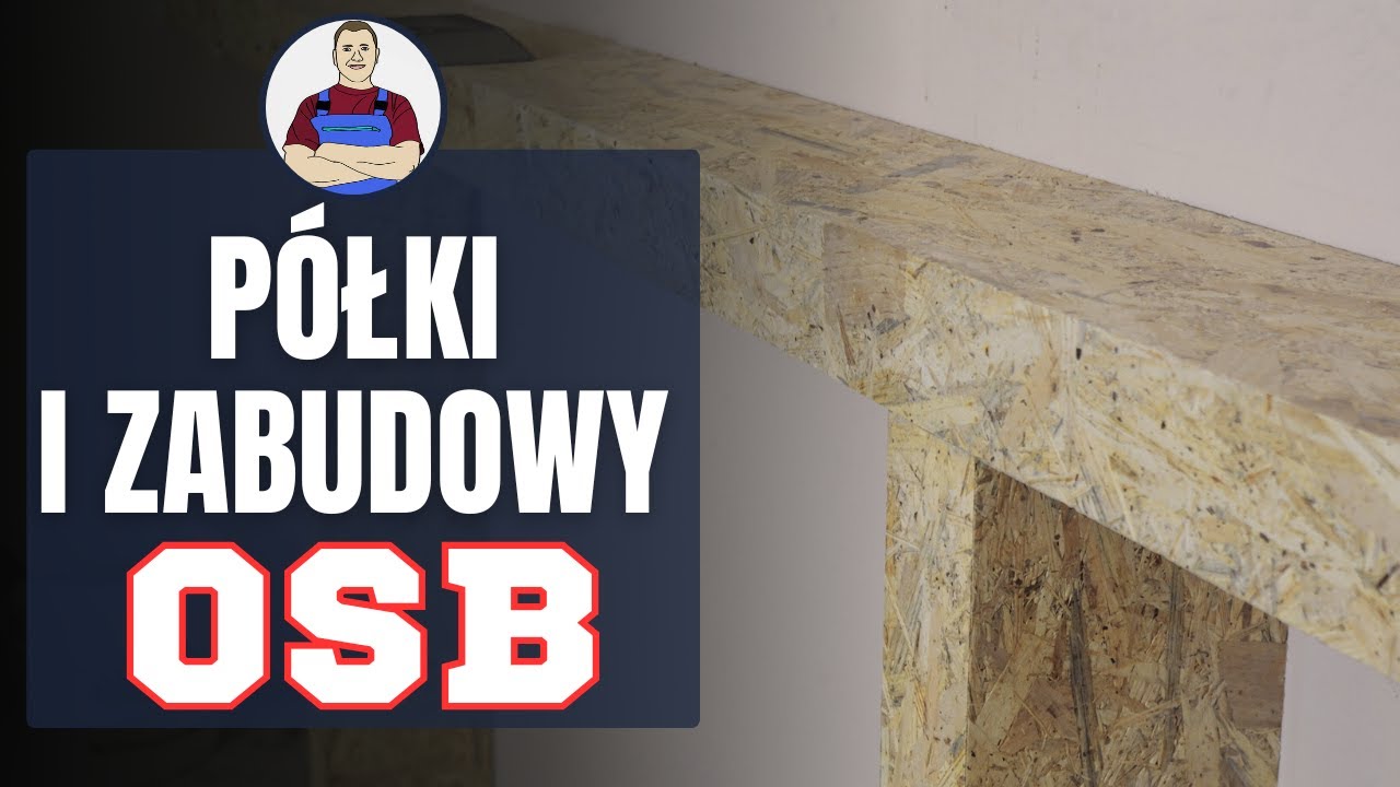 Stylowe p&oacute;łki i zabudowy z płyt OSB - Biuro FIT&FUN #1