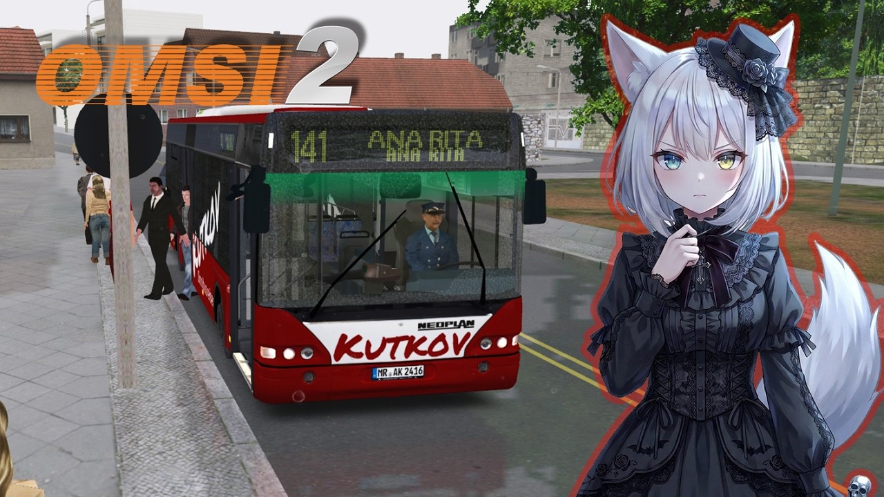OMSI2 | Vale do Aço | Neoplan N4416 Euro 3 | Linha 141 ⇒Ana Rita