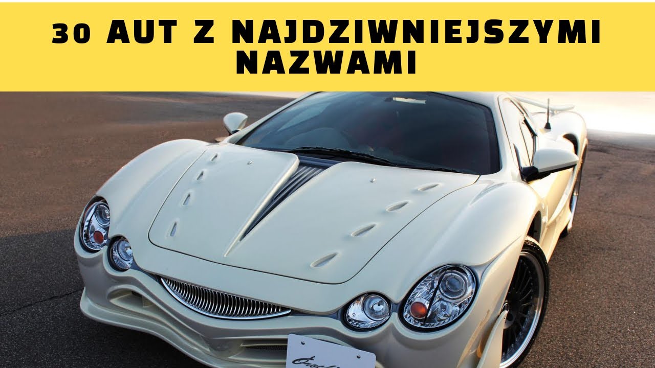 30 AUT z NAJDZIWNIEJSZYMI NAZWAMI! 😱 Nie uwierzysz, że naprawdę istnieją!