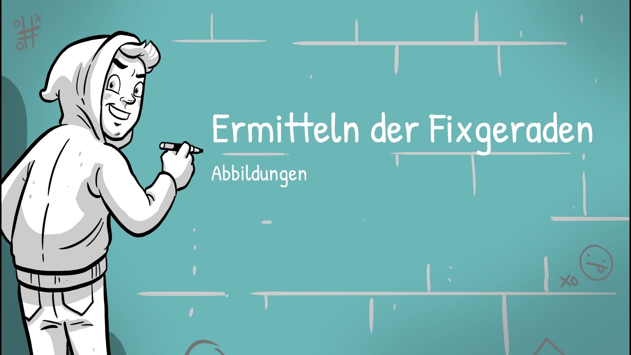 Abbildungen - Ermitteln der Fixgeraden (Beispiel 2)