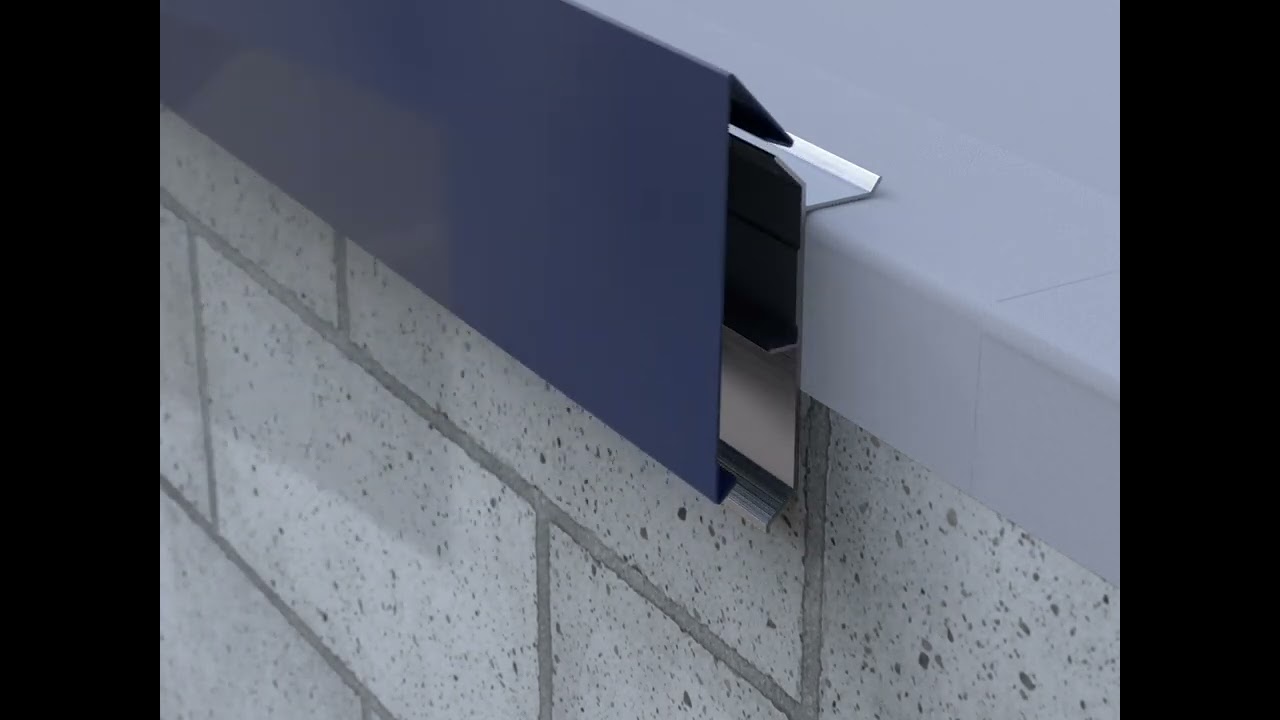 Anchor-Tite Standard Fascia Single-Ply Installation