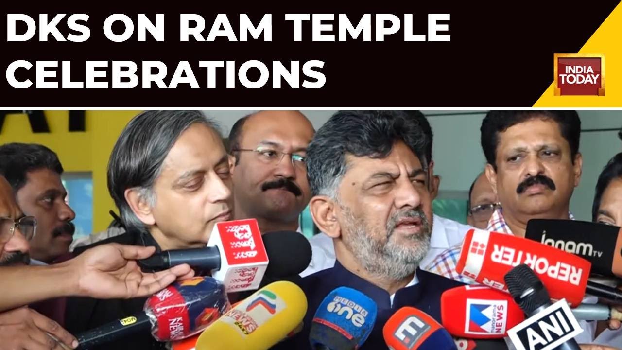 Ultimately We All Are Hindus: D K Shivakumar On Ram Temple Celebrations By Karnataka Govt