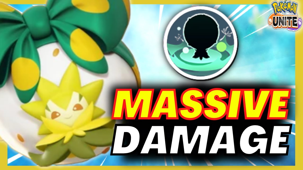 Eldegoss Easily Does HUGE DAMAGE Every Game With This Build! (Pokemon Unite)