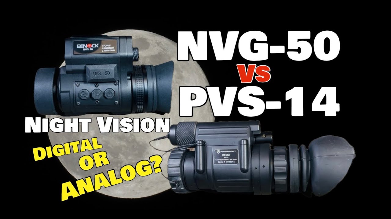 Digital or Analog Night Vision? #nightvision #nods #airsoft #military #tacticalgear #review