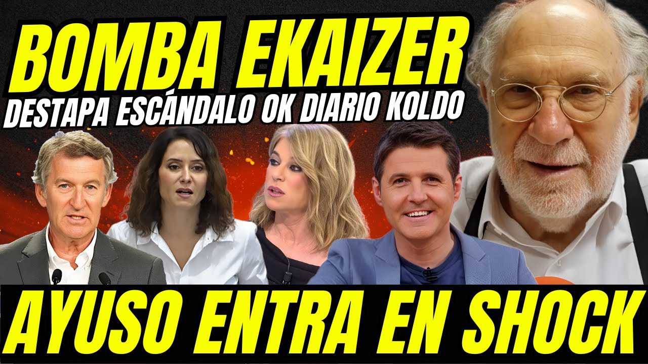 EKAIZER SUELTA BOMBA Y HACE TEMBLAR G&Eacute;NOVA 