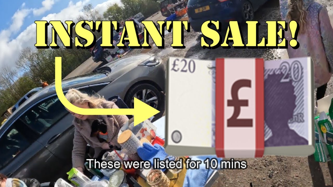 INSTANT Sale & a Perk of Reselling