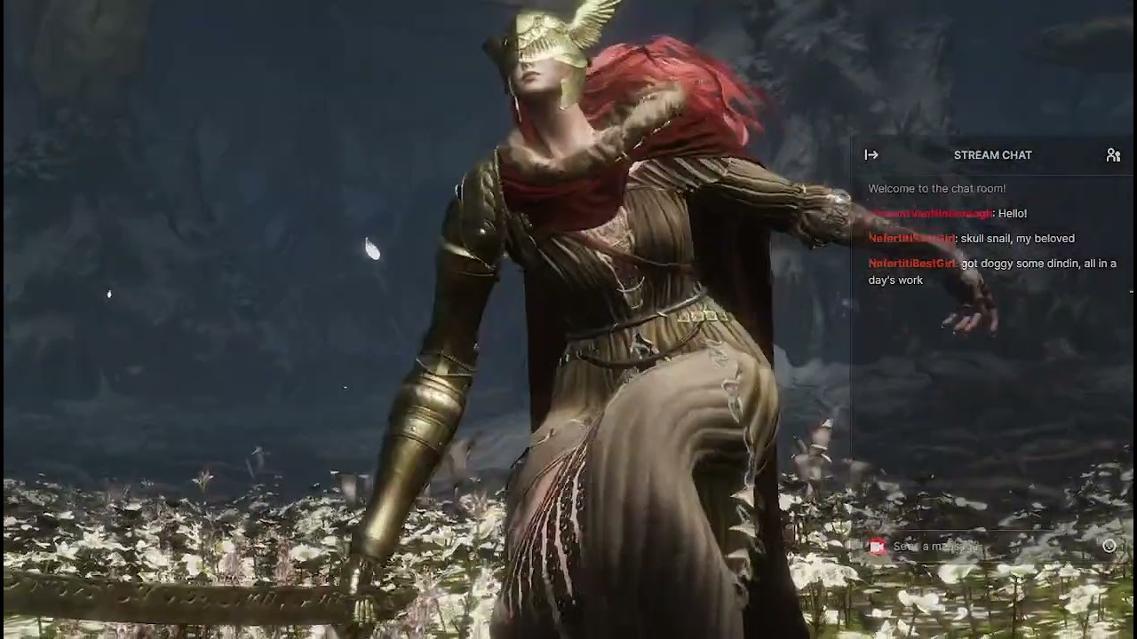 Elden Ring: Hilda kills a redhead and then dies to a pastor and then fights a very big man
